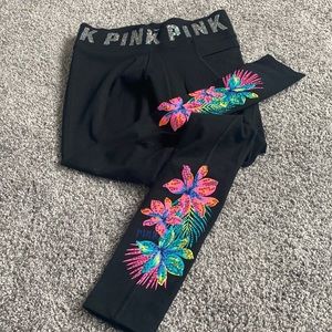 VS PINK a cotton bling leggings
